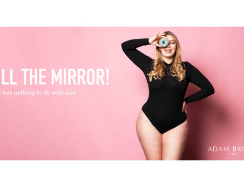 Neue Imagekampagne zum Thema Body Positivity für Adam Brody Fashion Design Zürich